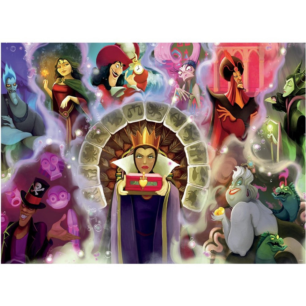 Puzzle - Disney Princess & Villains - 2 Assorted Puzzles 1000pc