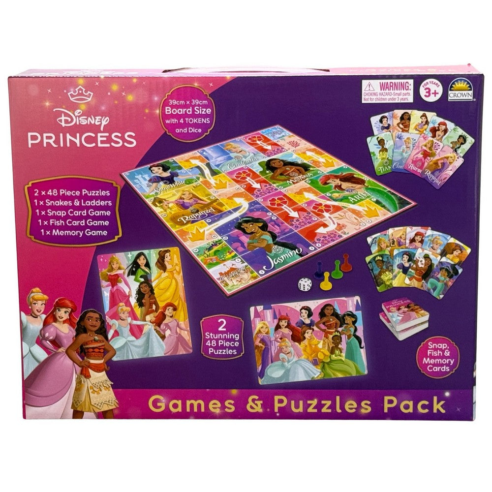 Disney Princess Games & Puzzles Pack