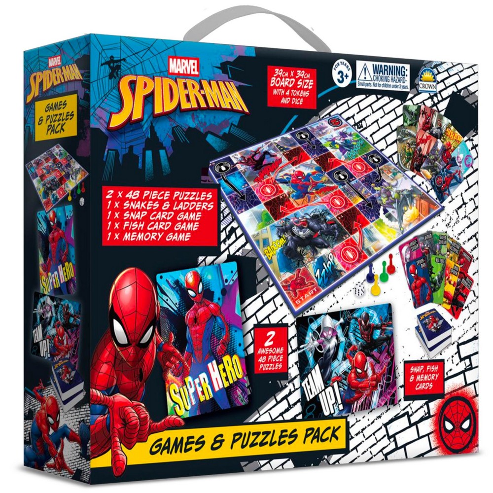Spider-Man Games & Puzzles Pack