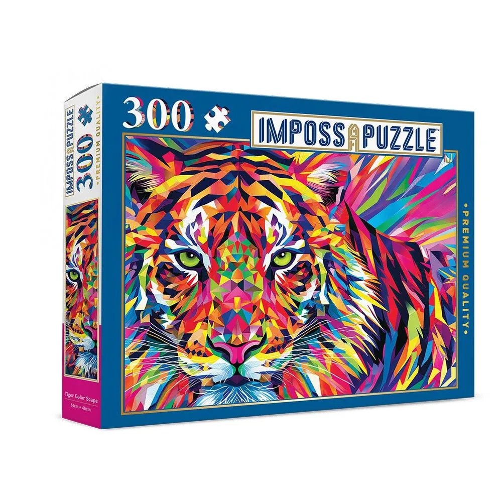 Puzzle - ImpossApuzzle - Tiger Color Scape