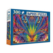 Puzzle - ImpossApuzzle - Face to Face Rainbow Tiger - 300pc