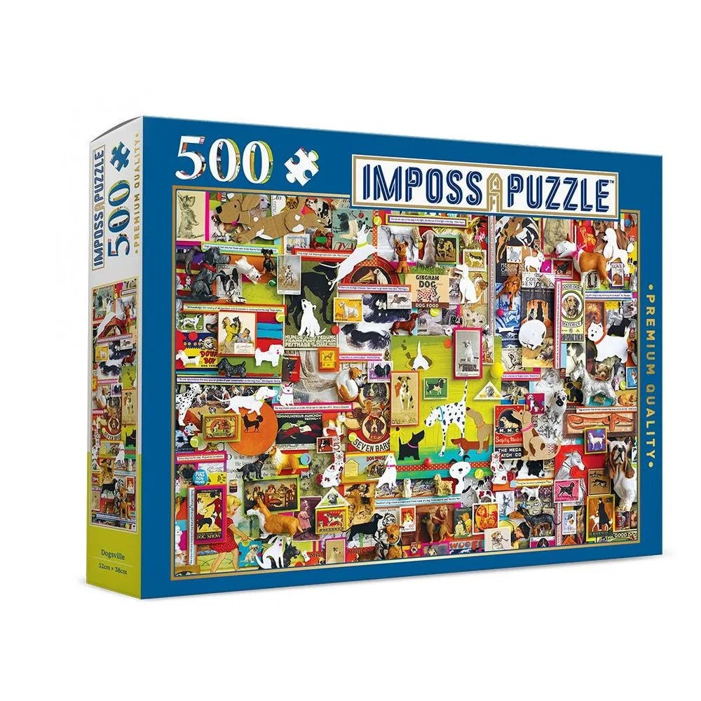 Puzzle - ImpossApuzzle - Dogsville - 500pc