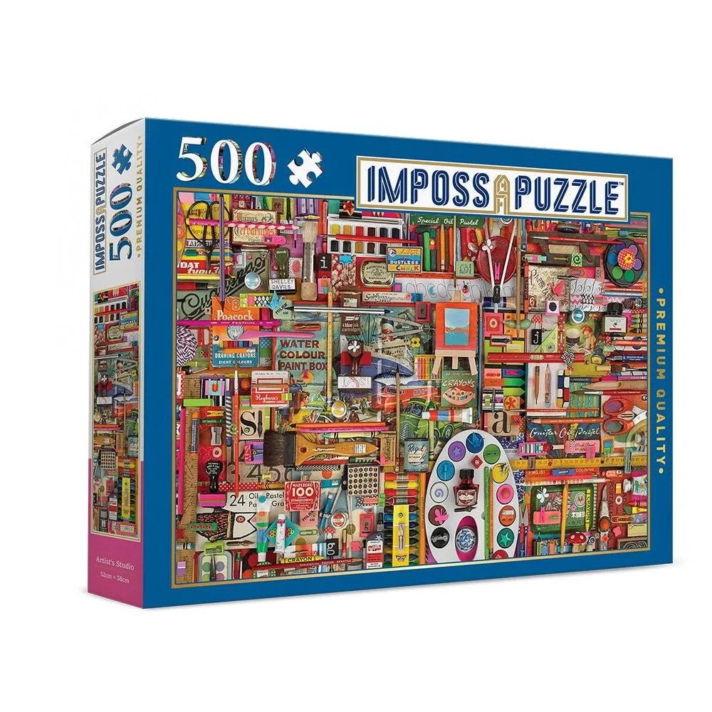 Puzzle - ImpossApuzzle - Artist's Studio - 500pc