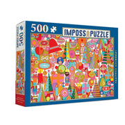 Puzzle - ImpossApuzzle - Mid Century Modern Christmas - 500pc
