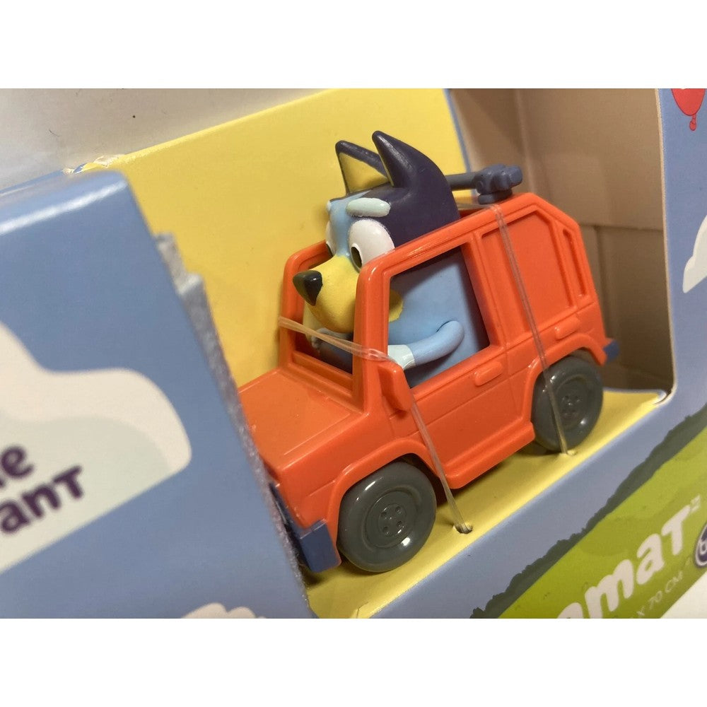 Felt Megamat with Vehicle - Bluey