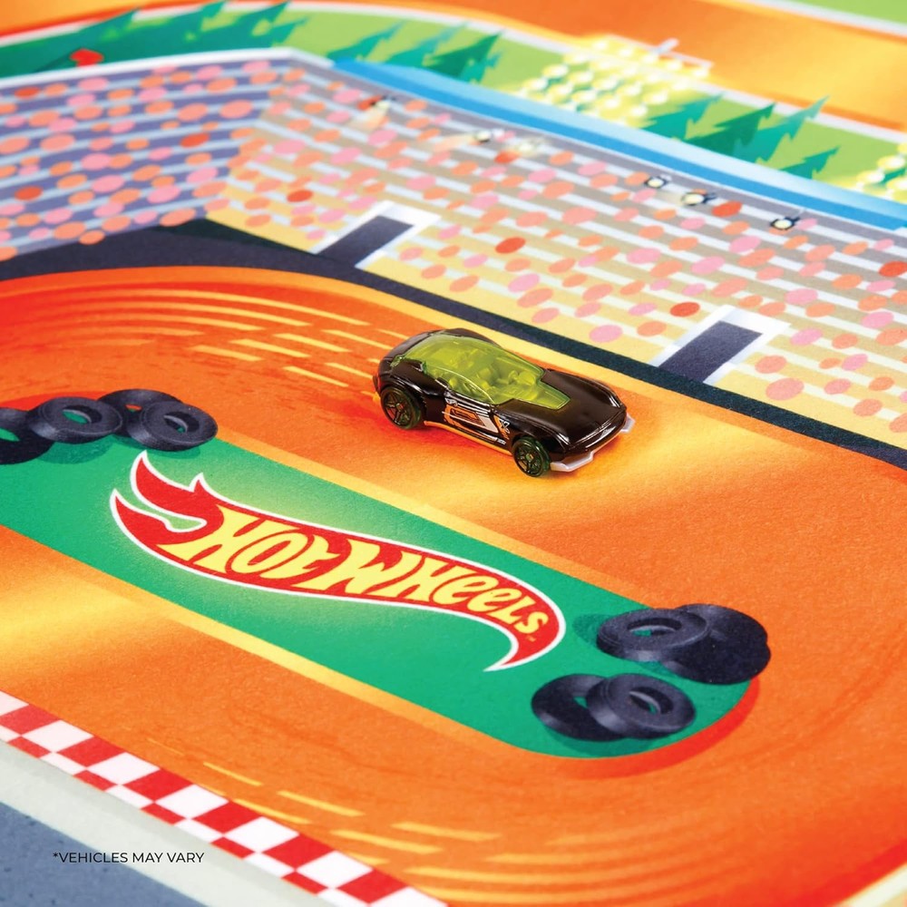 Felt Megamat with Vehicle - Hot Wheels