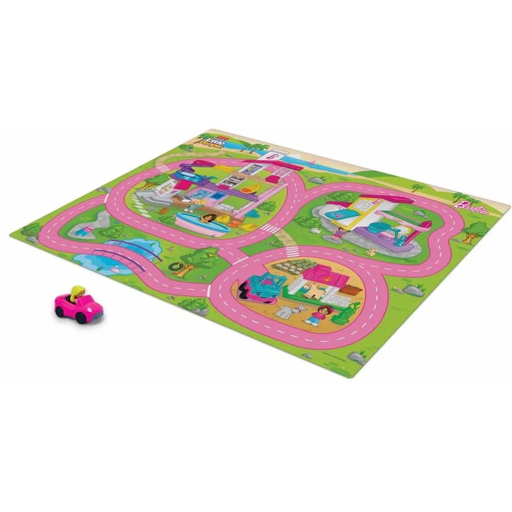 Orginal Megamat with Vehicle - Barbie Little People