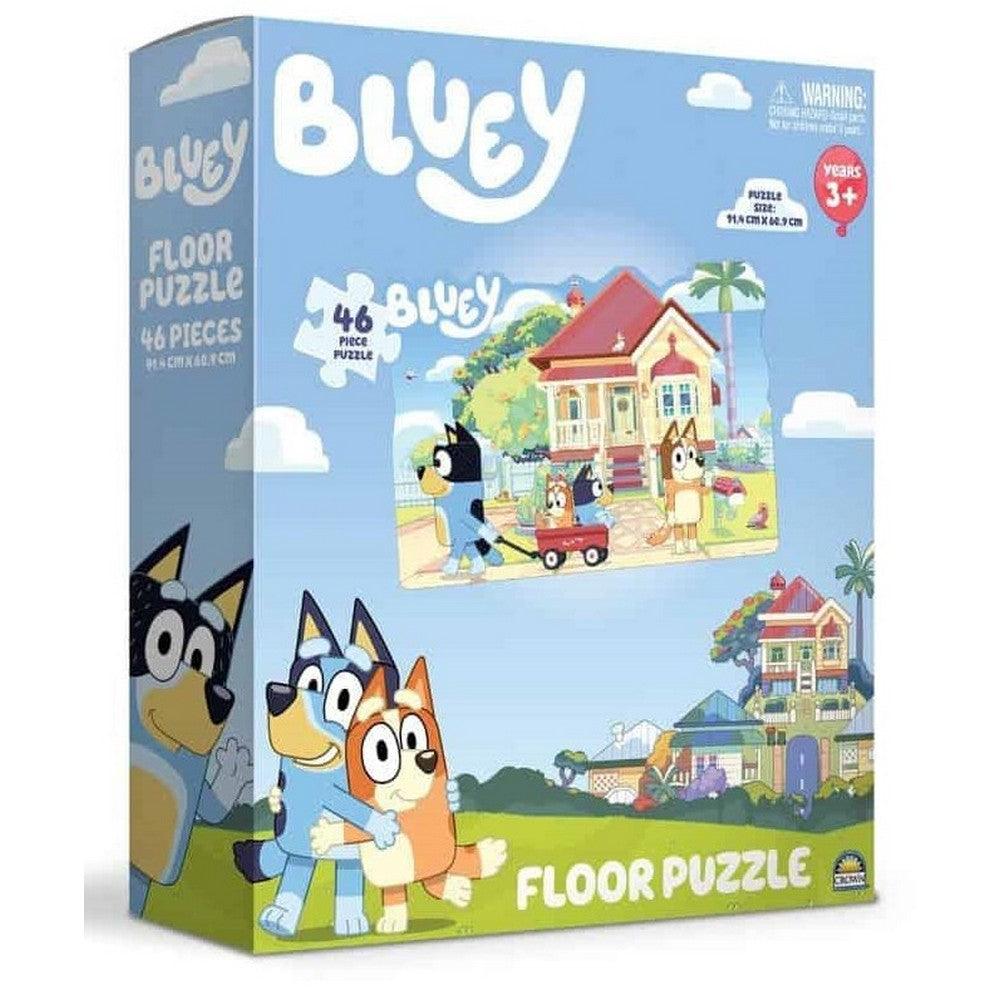 Puzzle - Bluey - Character Floor Puzzle 46pc