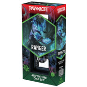 Sirius Dice - D&D Adventure Dice - Ranger - Black. Blue