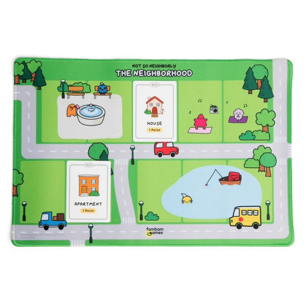 Not So Neighborly Playmats