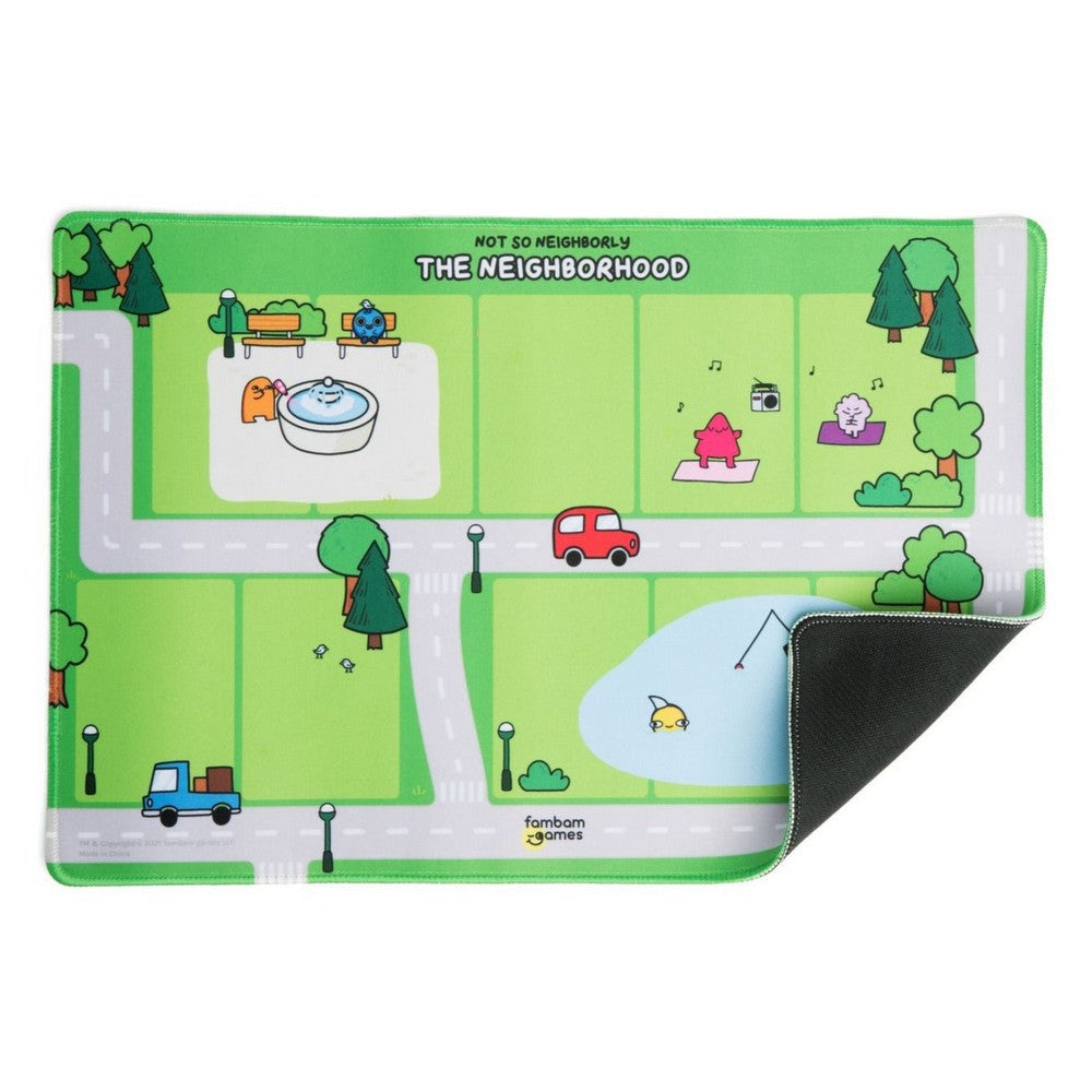 Not So Neighborly Playmats