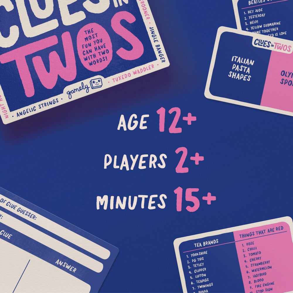 Clues in Twos