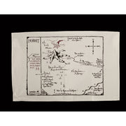 WETA - The Hobbit Trilogy - Tea Towel - Thorin's Map