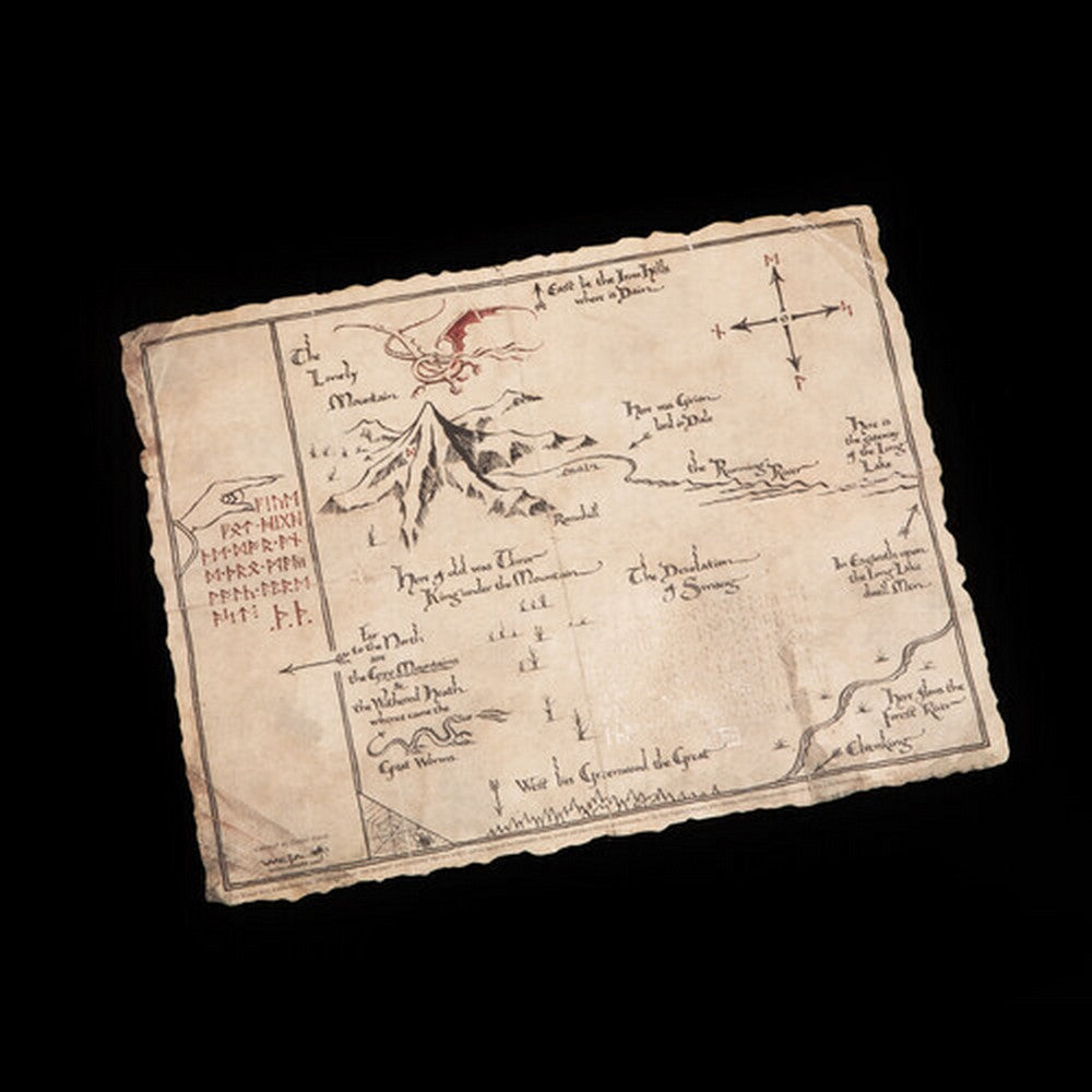 WETA - The Hobbit Trilogy - Art Print - Thorin's Map