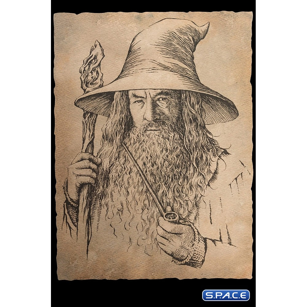 WETA - The Hobbit Trilogy - Art Print - Portrait of Gandalf the Grey