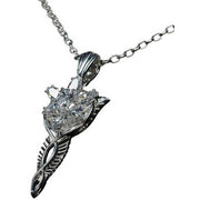 WETA - The Lord of the Rings Trilogy - Evenstar Pendant & Chain - Sterling Silver