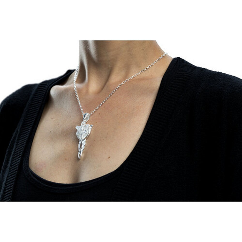 WETA - The Lord of the Rings Trilogy - Evenstar Pendant & Chain - Sterling Silver