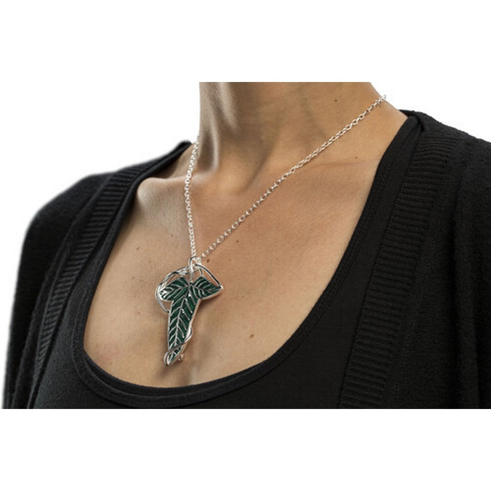 WETA - The Lord of the Rings Trilogy - Elven Leaf Brooch & Chain