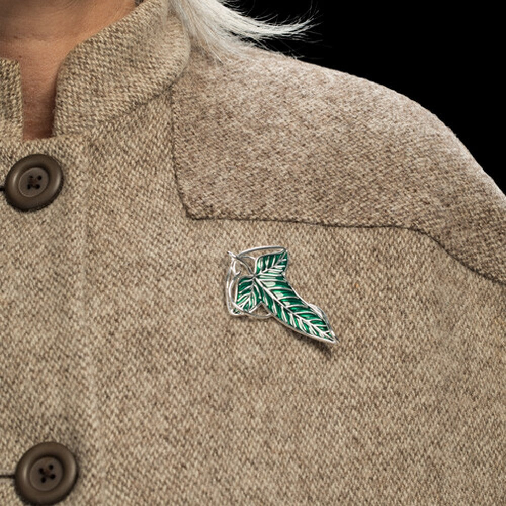 WETA - The Lord of the Rings Trilogy - Elven Leaf Brooch & Chain