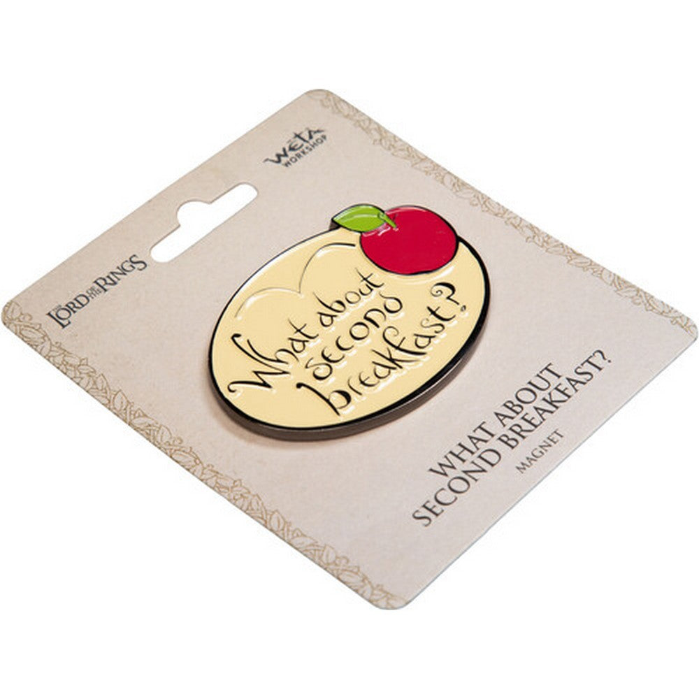 WETA - The Lord of the Rings Trilogy - Fridge Magnet (Enamel) - What About 2ND Breakfast?