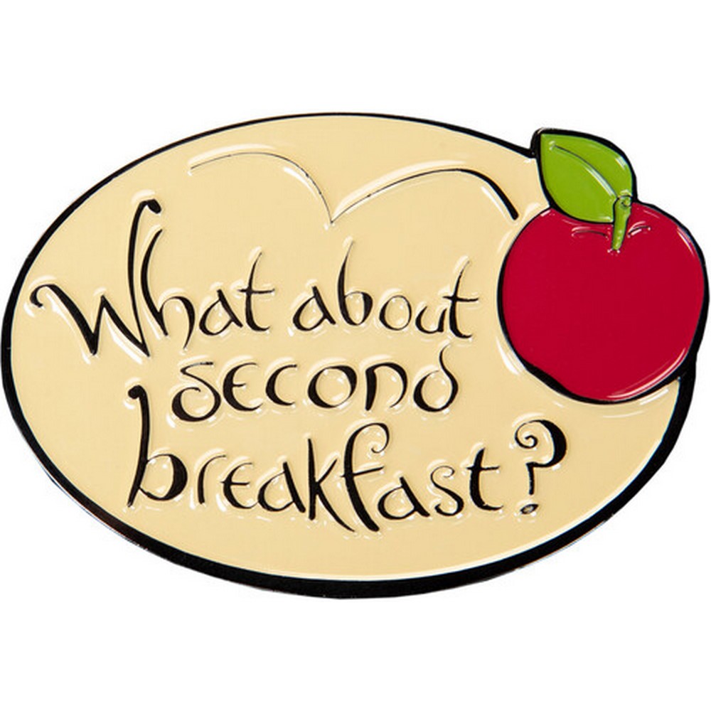 WETA - The Lord of the Rings Trilogy - Fridge Magnet (Enamel) - What About 2ND Breakfast?