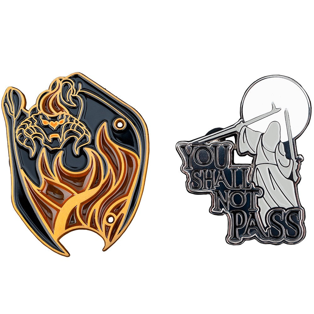 WETA - The Lord of the Rings Trilogy - Pin Set - You Shall Not Pass 2PK