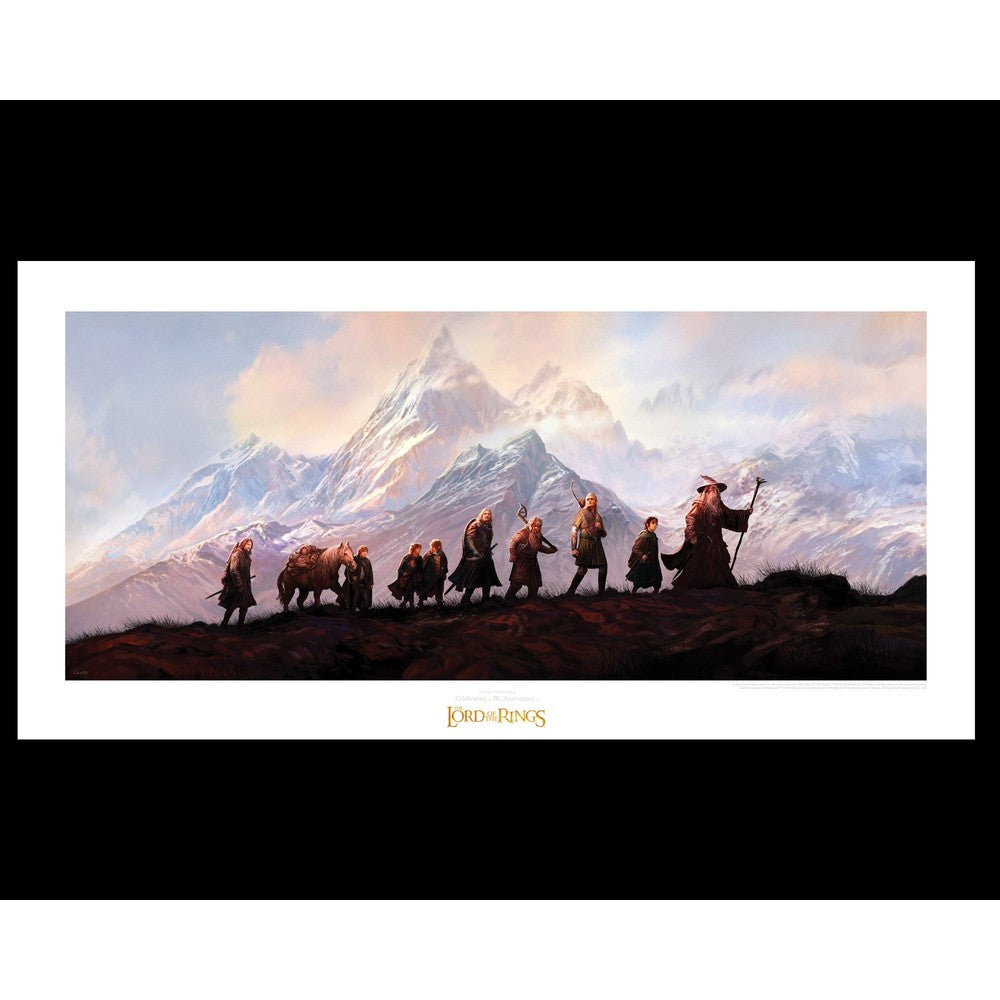 WETA - The Lord of the Rings Trilogy - Art Print - The Fellowship of the Ring: 20th Anni