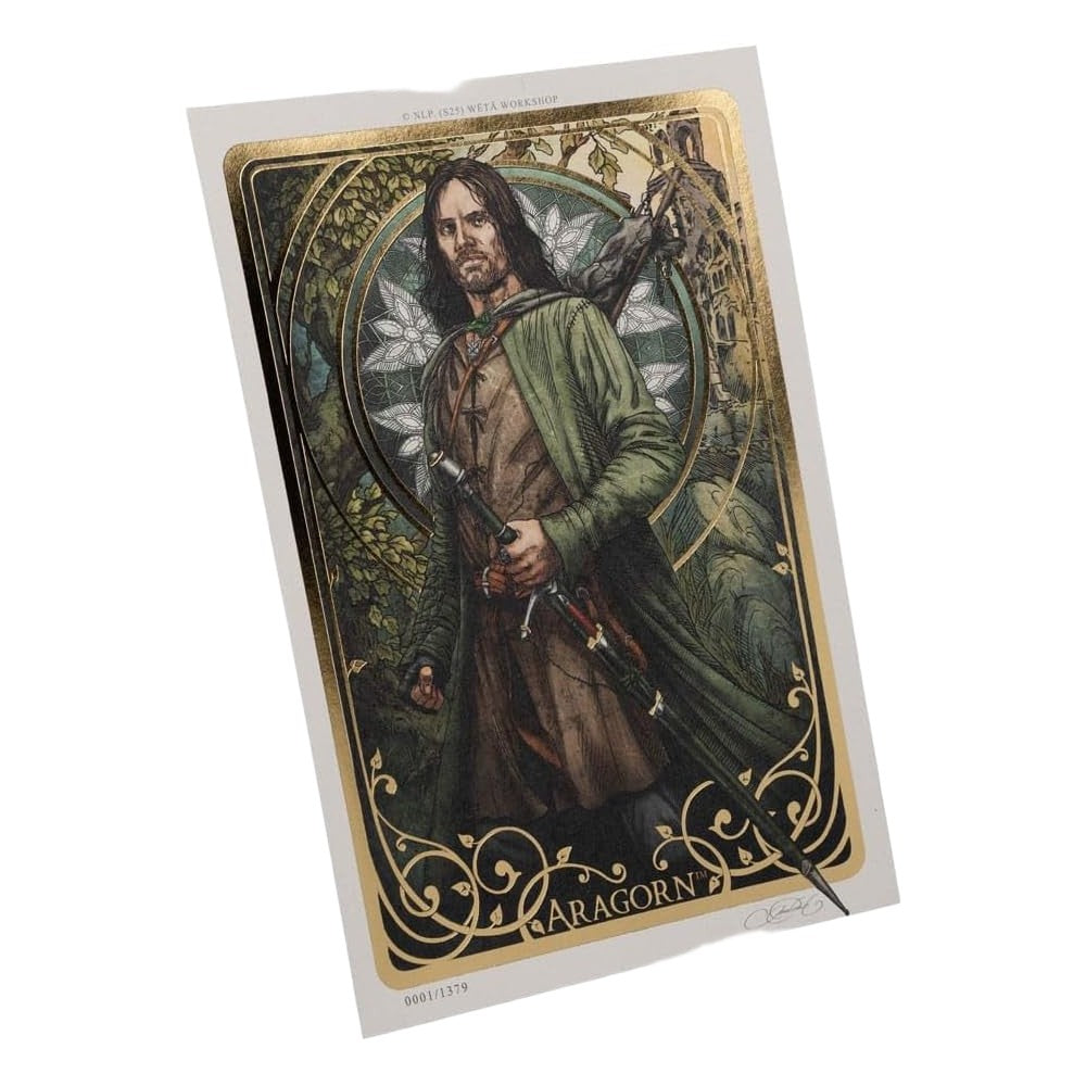 WETA - The Lord of the Rings Trilogy - Art Print - Aragorn Art Card (A5)
