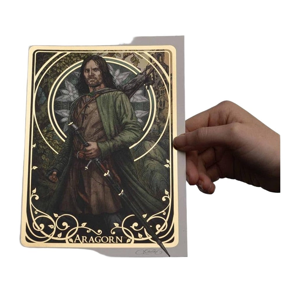 WETA - The Lord of the Rings Trilogy - Art Print - Aragorn Art Card (A5)