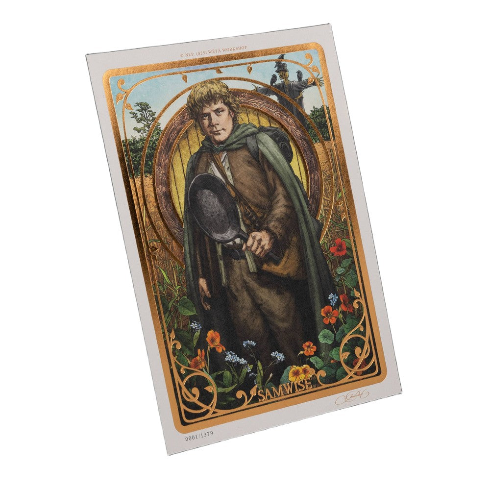 WETA - The Lord of the Rings Trilogy - Art Print-Samwise Art Card (A5)