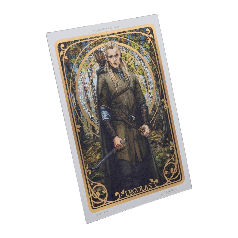 WETA - The Lord of the Rings Trilogy - Art Print-Legolas Art Card (A5)