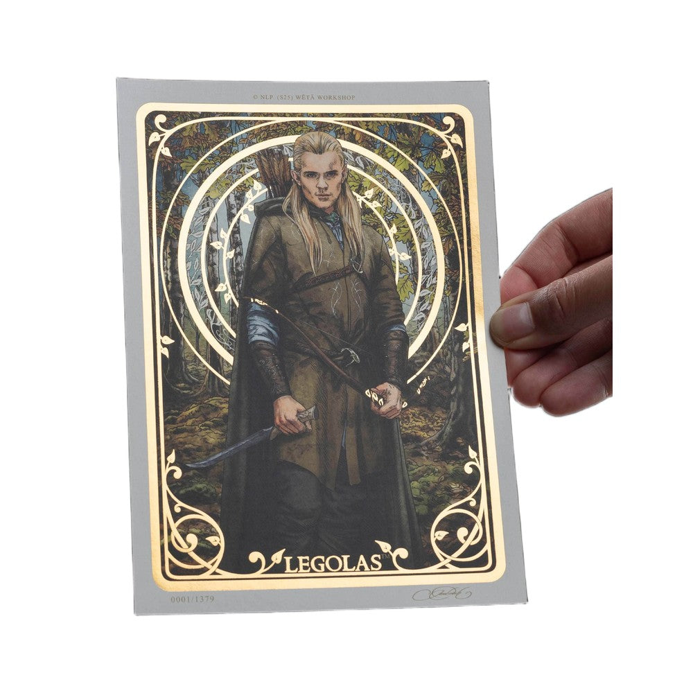 WETA - The Lord of the Rings Trilogy - Art Print-Legolas Art Card (A5)
