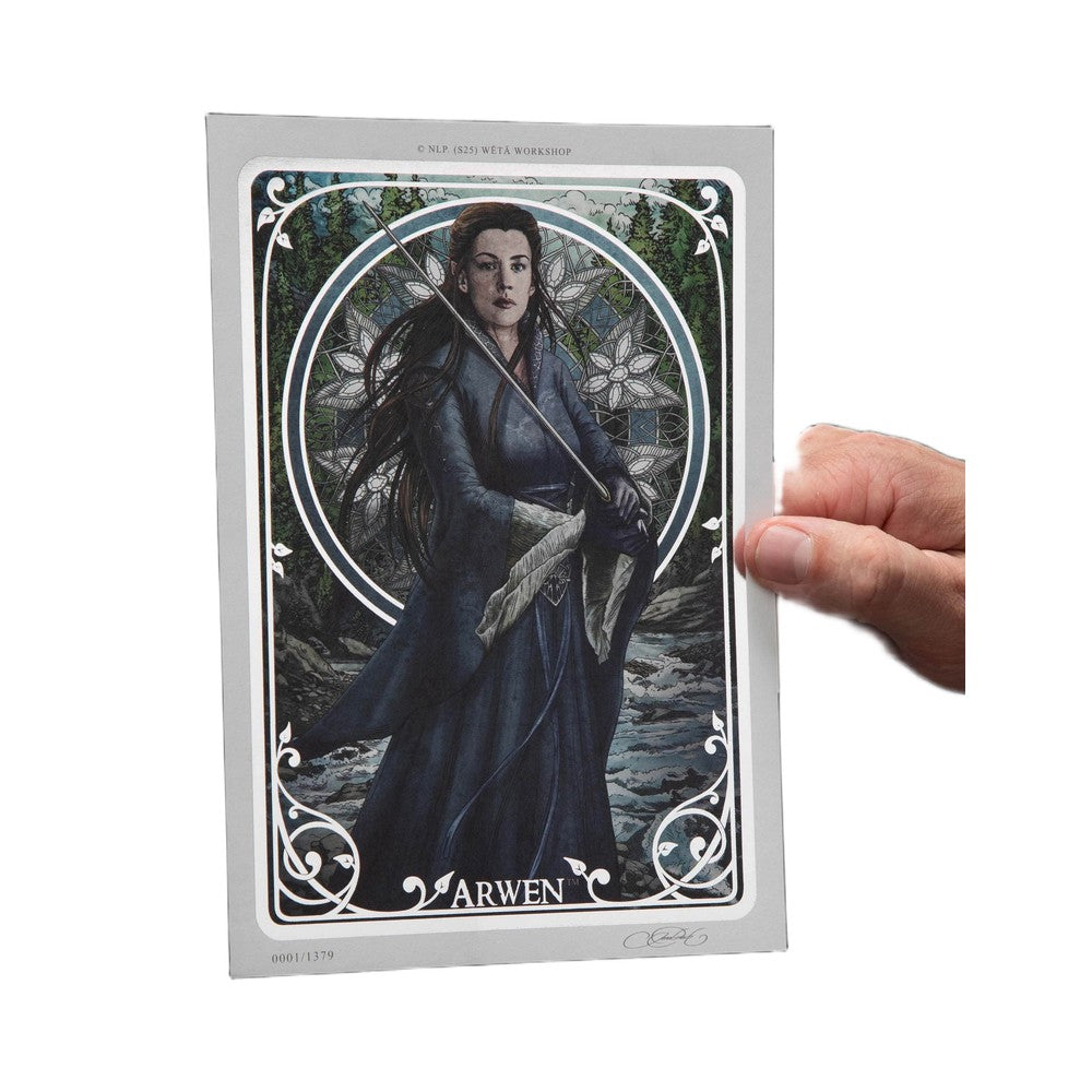 WETA - The Lord of the Rings Trilogy - Art Print-Arwen Art Card (A5)