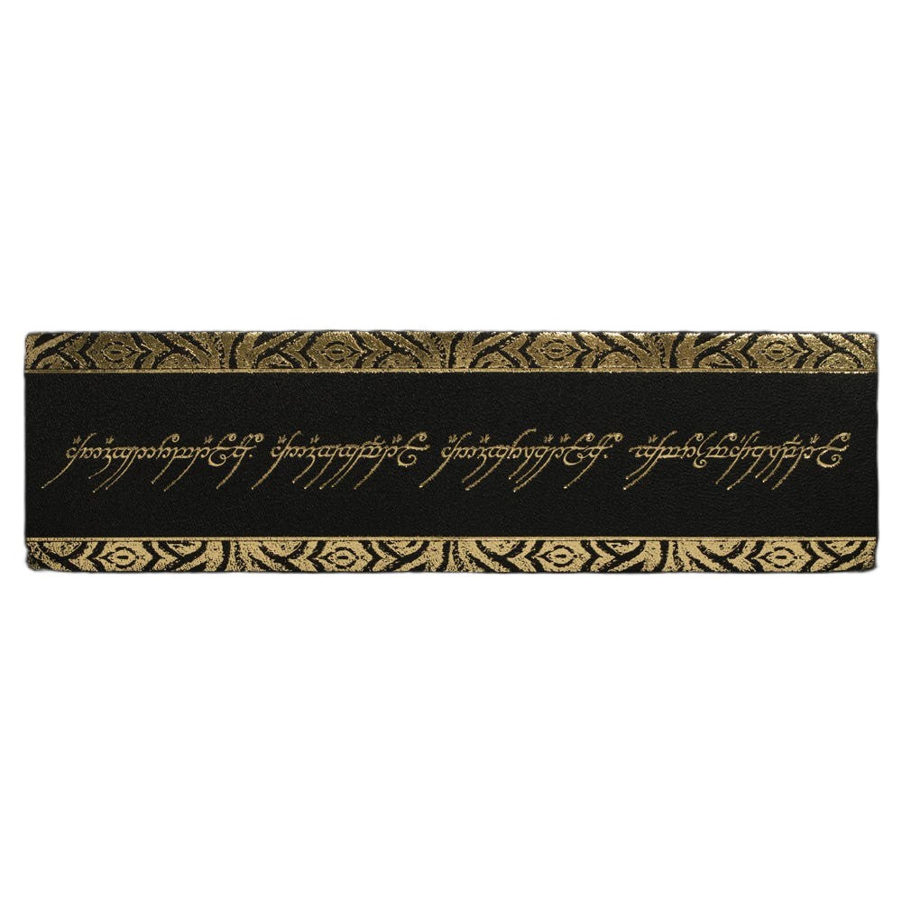 WETA - The Lord of the Rings Trilogy - Leather Bookmark - The One Ring Inscription