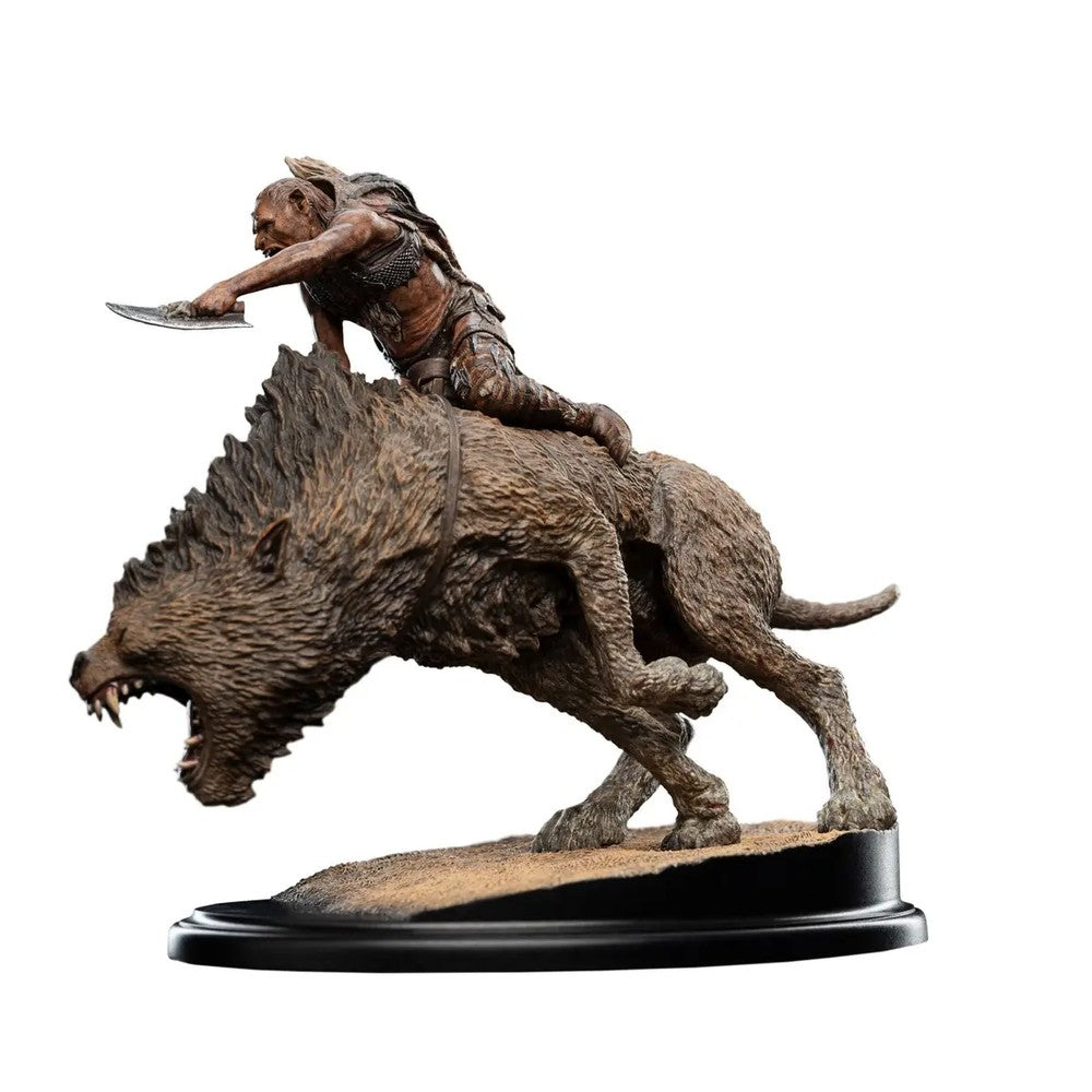 The Lord of the Rings Trilogy - Miniature Statue - Sharkû on Warg