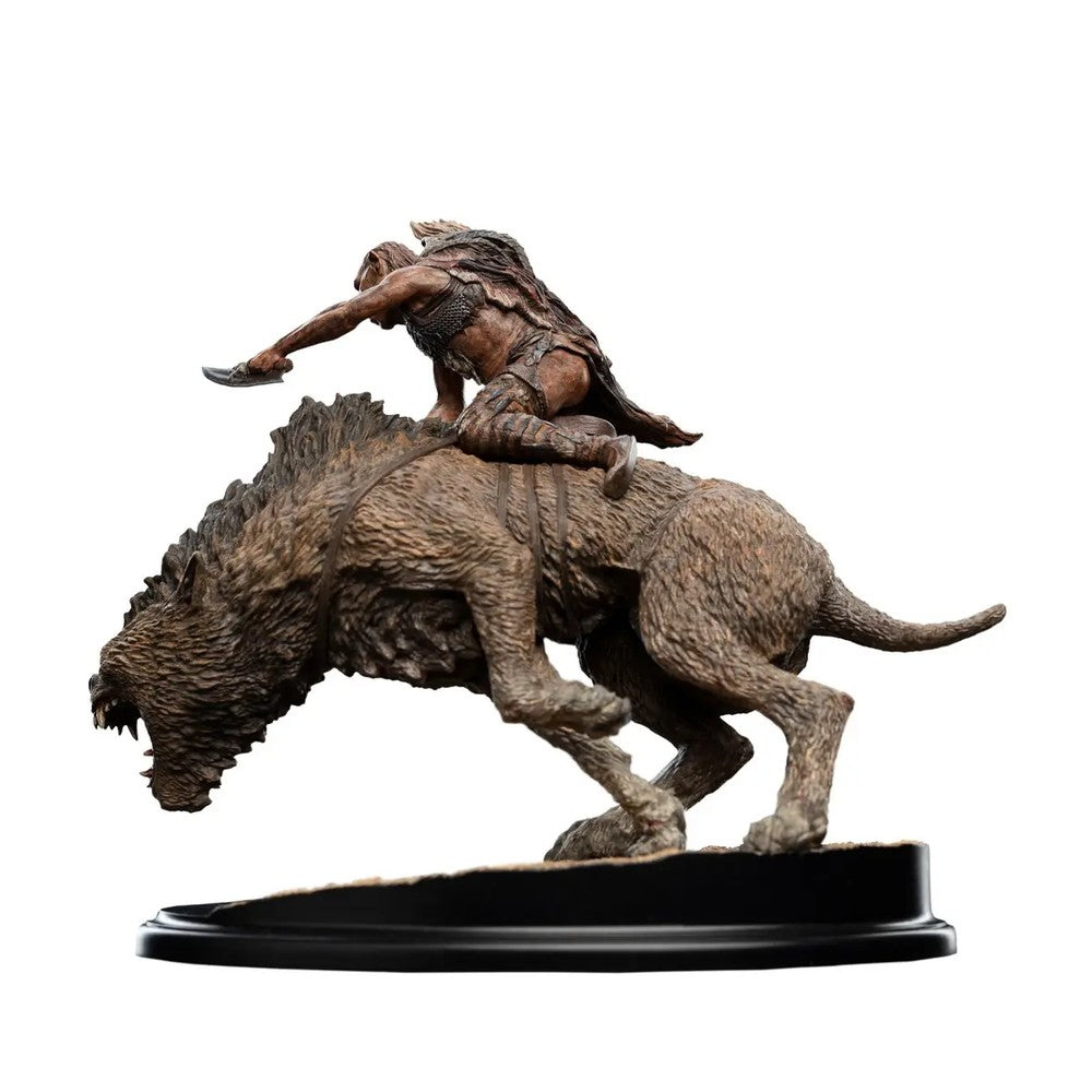 The Lord of the Rings Trilogy - Miniature Statue - Sharkû on Warg