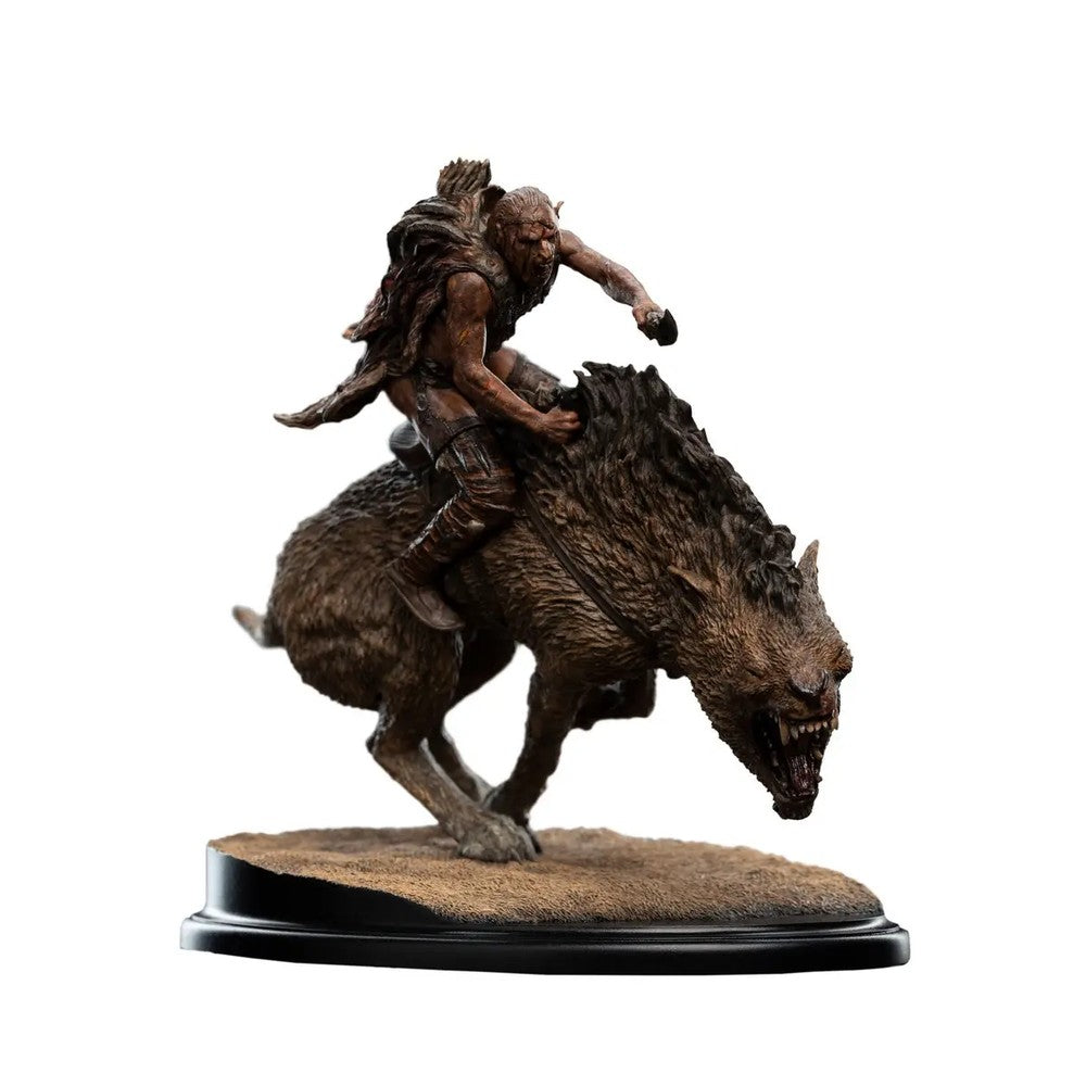 The Lord of the Rings Trilogy - Miniature Statue - Sharkû on Warg