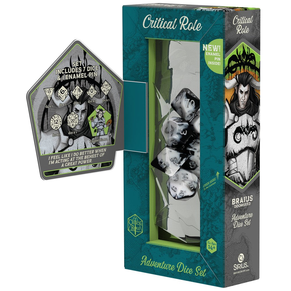 Sirius - Bells Hells Adventure Dice – Braius Doomseed