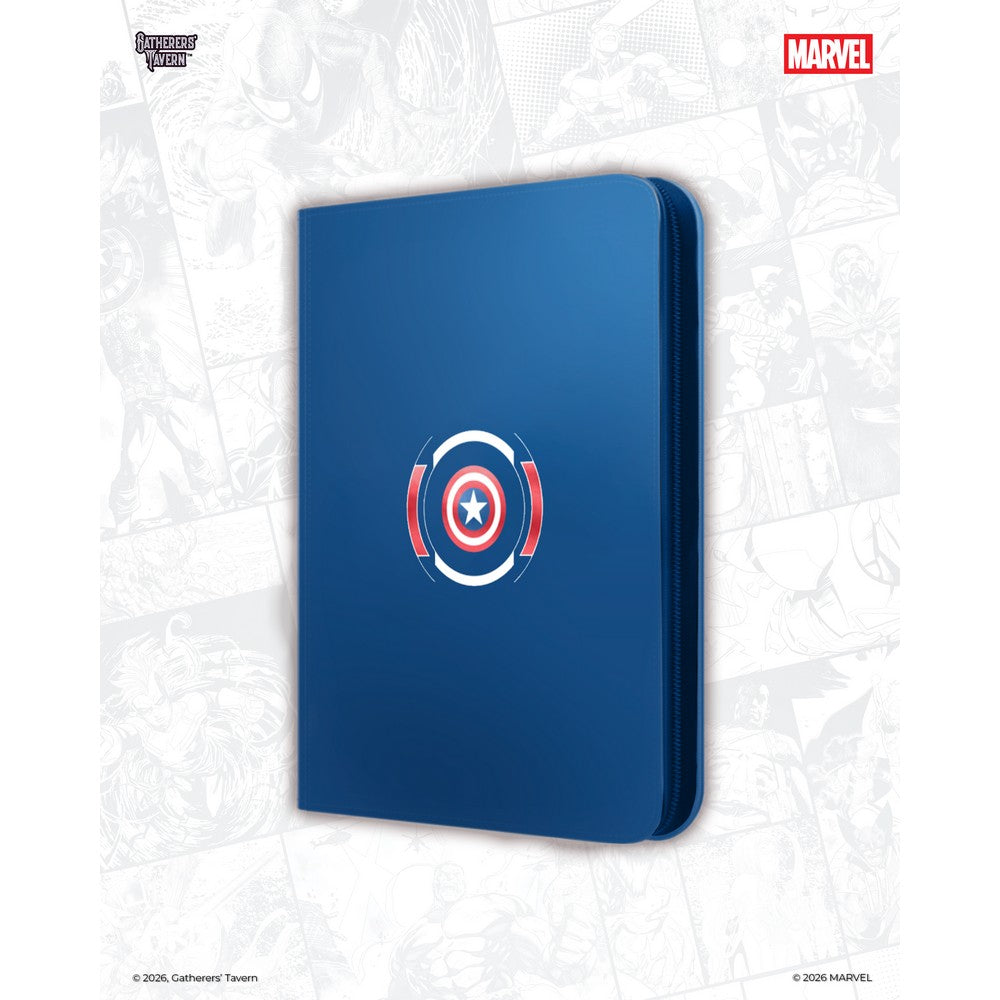 Gatherers Tavern - Binders - Marvel - 9 Pocket - Captain America