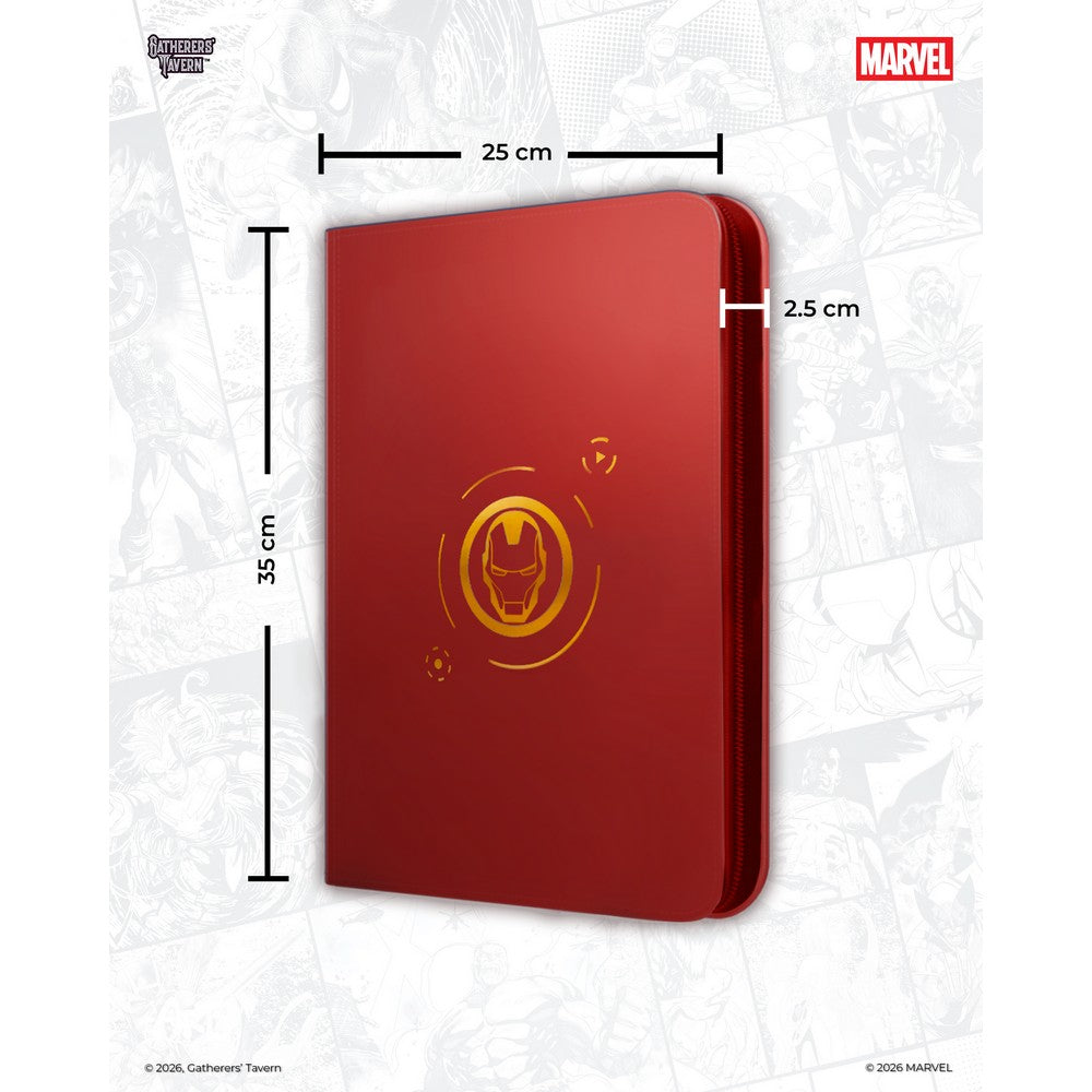 Gatherers Tavern - Binders - Marvel - 9 Pocket - Iron Man