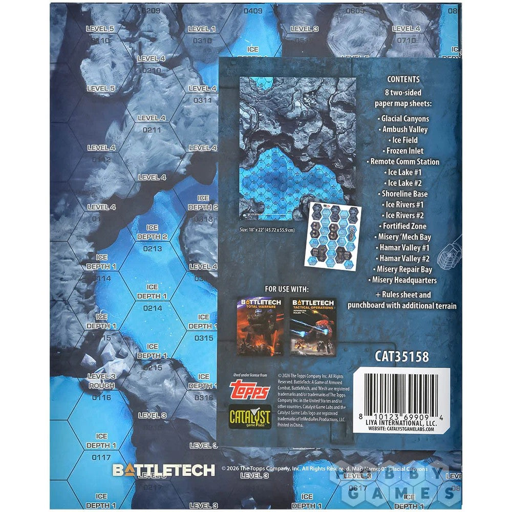 BattleTech MapPack Glacier
