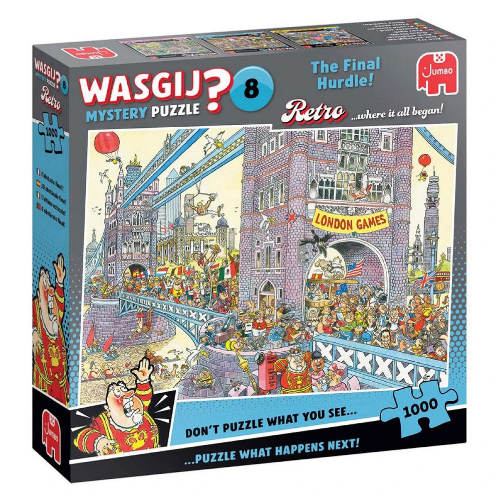 Puzzle - Wasgij? - Retro Mystery #8 Final Hurdle (Square Box)