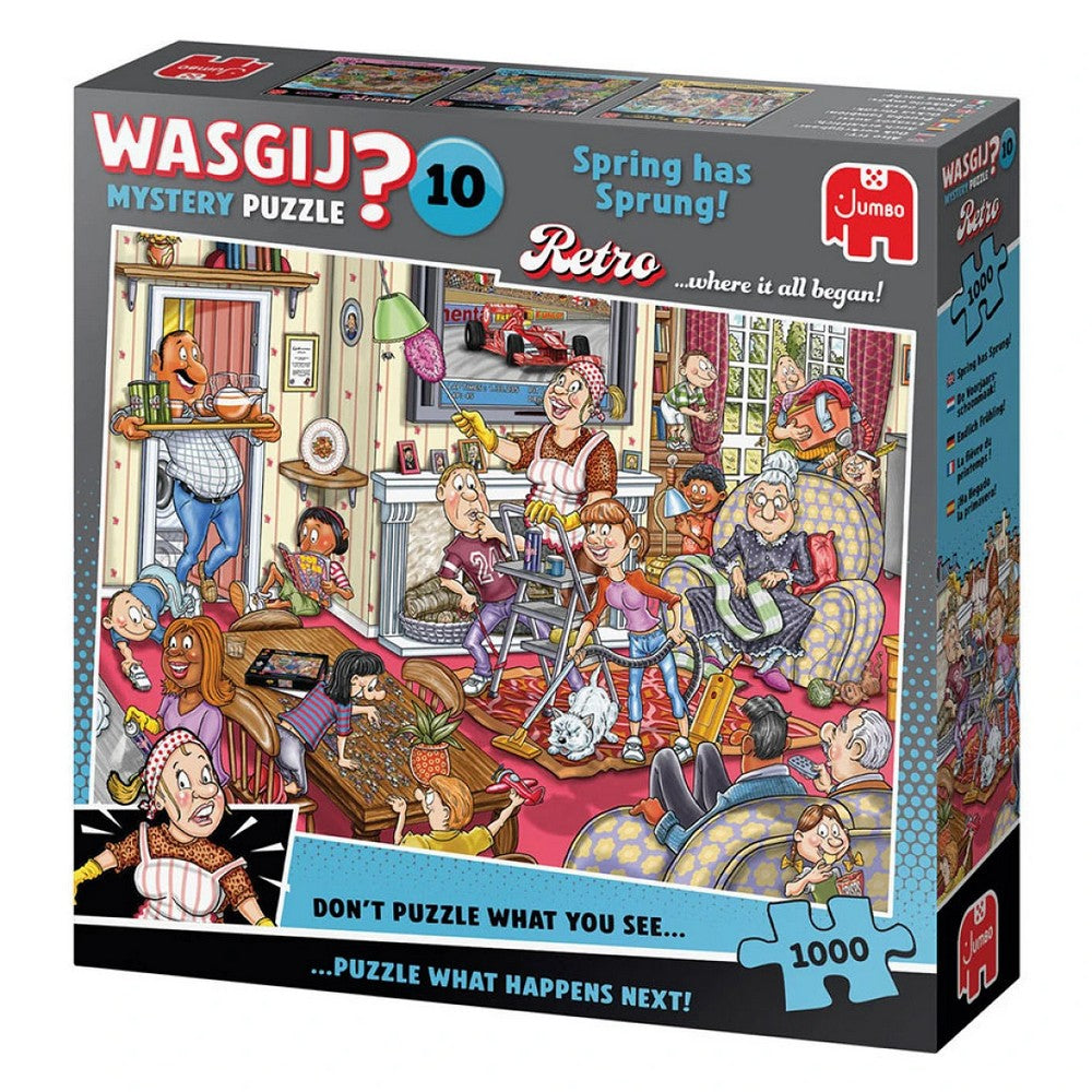 Puzzle - Wasgij? - Retro Mystery #10 Spring has Sprung (Square Box)