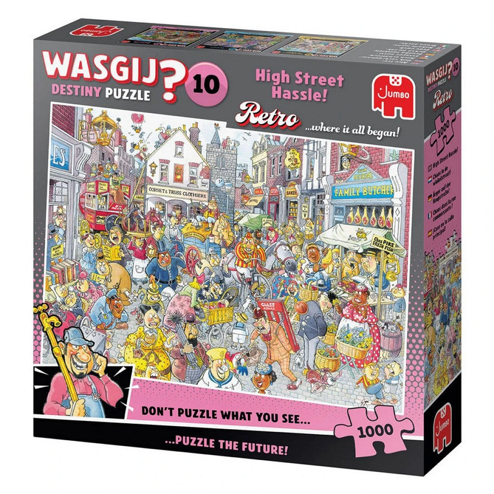 Puzzle - Wasgij? - Retro Destiny #10 High Street Hassle (Square Box)
