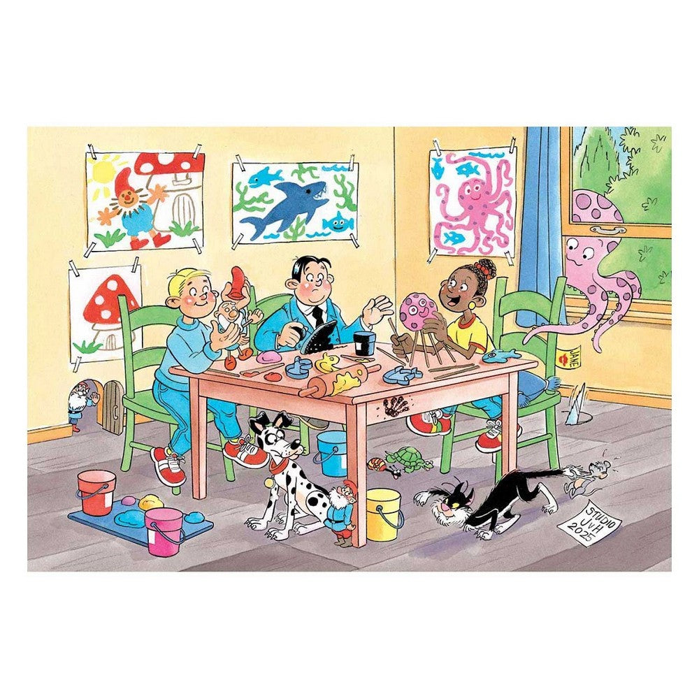 Puzzle - Jumbo Jan van Haasteren - Kids; Clay Art 150Pc