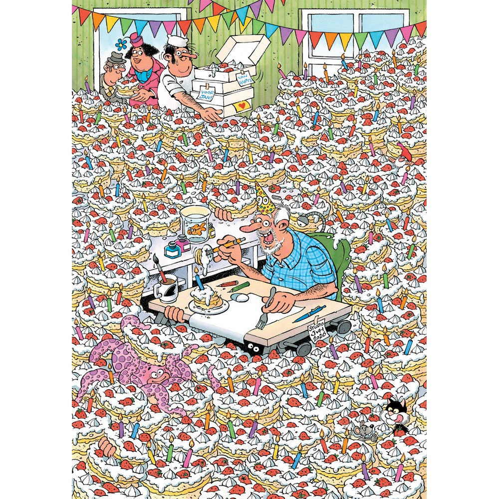 Puzzle - Jumbo Jan van Haasteren - Hooray, Jan 90 Years 500pc