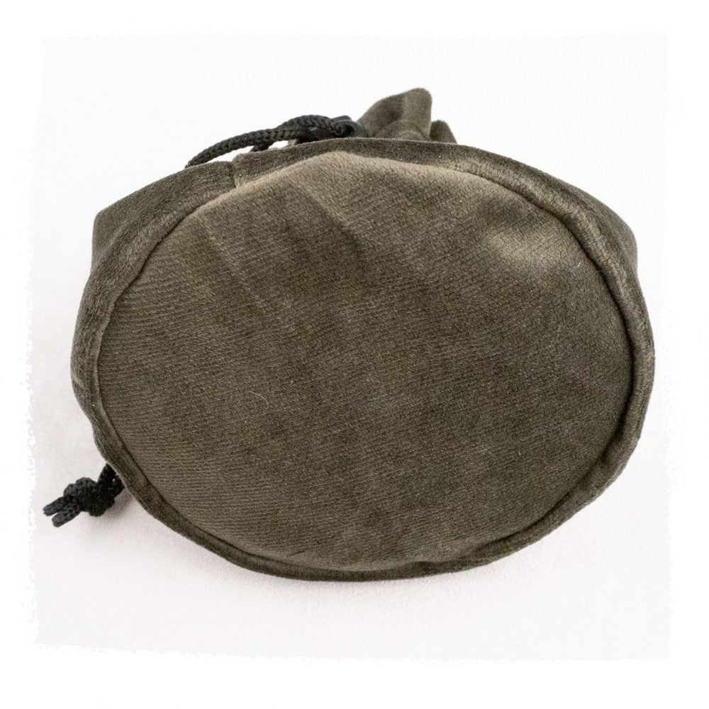 Drawpouch - Obsidian Green
