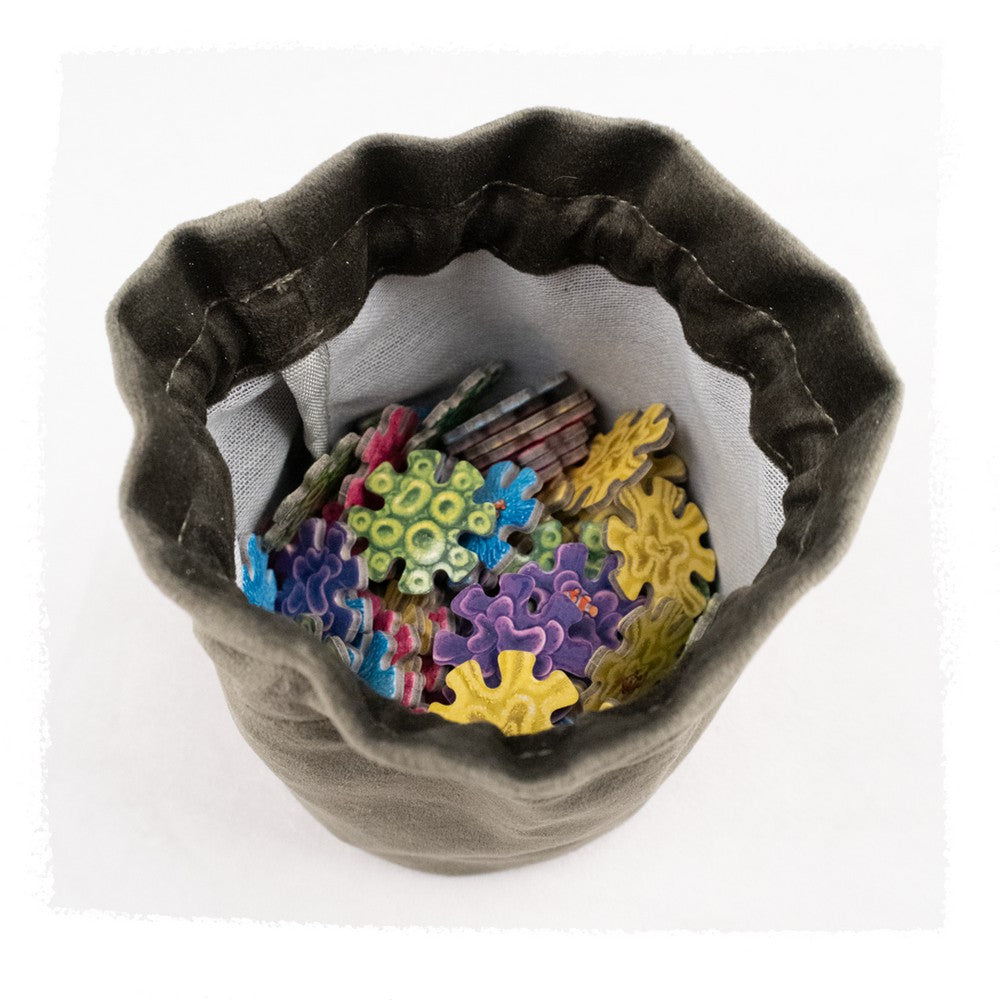 Drawpouch - Obsidian Green