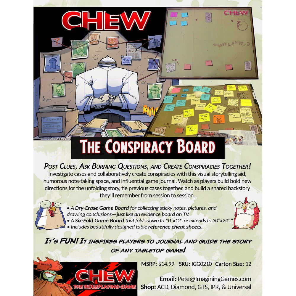 CHEW RPG: Conspiracy Board