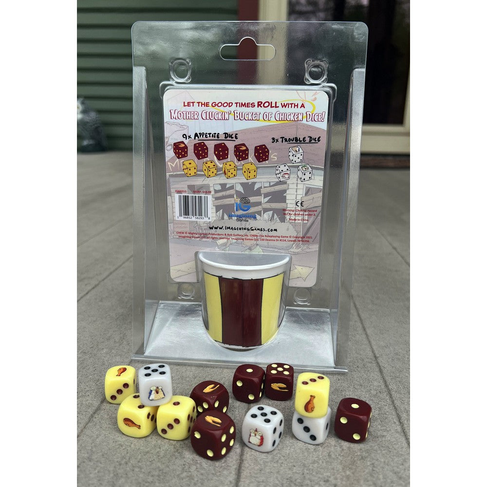 CHEW RPG: Mother Cluckin' Bucket of Chicken Dice